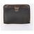 Alfred Dunhill Bolso de mano Dunhill de cuero 10set negro marino Auth bs29865 - vista 8