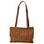 Borsa Tote MCM Logogram Vicetos in pelle PVC marrone e oro Auth am9032 D'oro - vista 2
