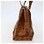 Borsa Tote MCM Logogram Vicetos in pelle PVC marrone e oro Auth am9032 D'oro - vista 4