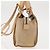Céline Borsa a Spalla CELINE in Pelle Suede 2way Beige Oro Auth bs29686 D'oro - vista 3