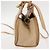 Céline Borsa a Spalla CELINE in Pelle Suede 2way Beige Oro Auth bs29686 D'oro - vista 4