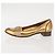 GUCCI Pumps Leder Gold Auth ac3875 Golden - Ansicht 26