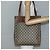 Gucci Borsa Tote GG Supreme in PVC beige e oro 002 37 0035 Auth 143269 D'oro - vista 23