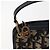 Borsa a spalla in tela Trotter Christian Dior blu navy oro Auth 150350 D'oro - vista 10