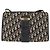 Borsa a spalla in tela Trotter Christian Dior blu navy oro Auth 150350 D'oro - vista 13