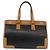 Autre Marque MORABITO Borsa a Mano in Pelle Blu Navy Oro Auth am9080 D'oro - vista 13