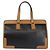 Autre Marque MORABITO Borsa a Mano in Pelle Blu Navy Oro Auth am9080 D'oro - vista 2