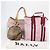 BALLY Borsa a Spalla Loewe Tela PVC Nylon 3Set Rosa Marrone Auth BA5852 - vista 21