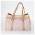 BALLY Borsa a Spalla Loewe Tela PVC Nylon 3Set Rosa Marrone Auth BA5852 - vista 3