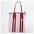 BALLY Borsa a Spalla Loewe Tela PVC Nylon 3Set Rosa Marrone Auth BA5852 - vista 8