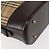 Bolsa de ombro em lona Nova Check bege e dourada Auth BA6463 da BURBERRY Dourado - vista 17