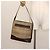 Bolsa de ombro em lona Nova Check bege e dourada Auth BA6463 da BURBERRY Dourado - vista 23