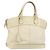 LOUIS VUITTON Borsa a Mano Suhari Lockit MM Pelle Bianca M91874 LV Auth BA6191 Bianco