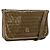 Borsa a Spalla in Tela Zucchino FENDI Beige Oro Auth 145202