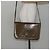 Borsa a Spalla in Tela Zucchino FENDI Beige Oro Auth 145202 - vista 21