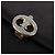 Céline Bolso de Hombro CELINE de Cuero Negro Dorado Auth bs30310 - vista 17