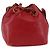 Noe LOUIS VUITTON Borsa a Spalla Petit Noé Epi Rossa M44107 LV Auth 145447 Rosso