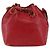 Noe LOUIS VUITTON Borsa a Spalla Petit Noé Epi Rossa M44107 LV Auth 145447 Rosso - vista 13