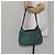 PRADA Borsa a Spalla Trapuntata in Nylon con Catena Verde Auth mr1504 - vista 23