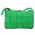 Autre Marque BORSA A SPALLA CASSSETTE IN PELLE VERDE AUTH 144383 - vista 13