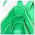 Autre Marque BORSA A SPALLA CASSSETTE IN PELLE VERDE AUTH 144383 - vista 18