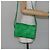Autre Marque BORSA A SPALLA CASSSETTE IN PELLE VERDE AUTH 144383 - vista 20
