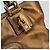 LOEWE Anagram Justa Borsa a Mano Pelle Bronzo Oro Auth 148910 D'oro - vista 17