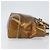 LOEWE Anagram Justa Borsa a Mano Pelle Bronzo Oro Auth 148910 D'oro - vista 3
