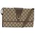 Gucci Borsa a spalla GG Supreme PVC Beige Oro 94 02 050 Auth 146260 D'oro