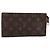 LOUIS VUITTON Monogram Bucket GM Accessory Pouch LV Auth 146173
