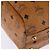 Borsa Boston MCM Logogram Vicetos in pelle PVC marrone e oro Auth gh882 D'oro - vista 14