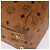 Borsa Boston MCM Logogram Vicetos in pelle PVC marrone e oro Auth gh882 D'oro - vista 15