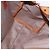 Borsa Boston MCM Logogram Vicetos in pelle PVC marrone e oro Auth gh882 D'oro - vista 18