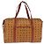 Borsa Boston MCM Logogram Vicetos in pelle PVC marrone e oro Auth gh882 D'oro - vista 2