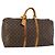 LOUIS VUITTON Borsa Boston Monogram Keepall 55 M41424 LV Auth 143531 Monogramma
