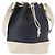 Borsa a Spalla LOEWE in Pelle Blu Navy Oro Auth 144366 D'oro - vista 13