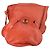 Borsa a Spalla LOEWE in Pelle Arancione Oro Auth BA6091 D'oro