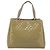Salvatore Ferragamo Vala Tote Bag Emaille Khaki Silber Auth 144975 - Ansicht 2