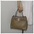 Salvatore Ferragamo Vala Tote Bag Emaille Khaki Silber Auth 144975 - Ansicht 23