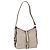 Céline Borsa a spalla in tela Macadam CELINE in pelle PVC bianco oro Auth 143583 D'oro