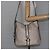 Céline Borsa a spalla in tela Macadam CELINE in pelle PVC bianco oro Auth 143583 D'oro - vista 22