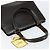 Borsa a mano FENDI in pelle marrone dorato Auth gh869 D'oro - vista 6