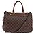LOUIS VUITTON Borsa a Mano Damier Ebene Greenwich 2way N41337 LV Auth 143834
