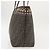 FENDI Zucca Canvas Tote Bag Schwarz Braun Auth 144917 - Ansicht 4