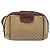 Céline Borsa a Spalla in Tela Macadam CELINE PVC Beige Oro Auth 144356 D'oro - vista 2