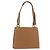 Borsa a Spalla Gancini in Pelle Beige Auth BA6798 di Salvatore Ferragamo