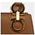 Borsa a Spalla Gancini in Pelle Beige Auth BA6798 di Salvatore Ferragamo - vista 17