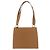 Borsa a Spalla Gancini in Pelle Beige Auth BA6798 di Salvatore Ferragamo - vista 2