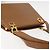 Borsa a Spalla Gancini in Pelle Beige Auth BA6798 di Salvatore Ferragamo - vista 6