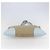 Borsa Tote PRADA in tela beige e blu chiaro Auth bs29888 - vista 5